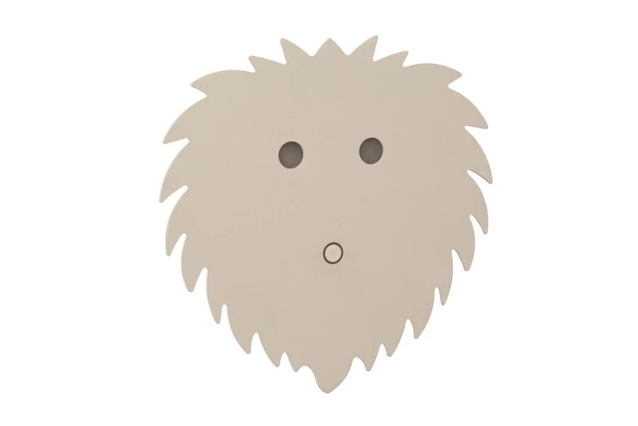 Lucide CHARLIE - Applique murale Chambres d'enfant - LED Dim. - 1x7W 2700K - Crème - éteint